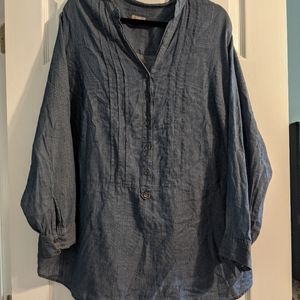 J Jill lightweight tunic style summer top